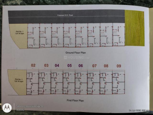 3 BHK Independent House in Bawadiya Kalan for resale Bhopal. The reference number is 17265052
