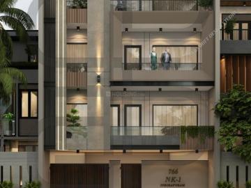 3 BHK Independent House in Indirapuram for resale Ghaziabad. The reference number is 20048937