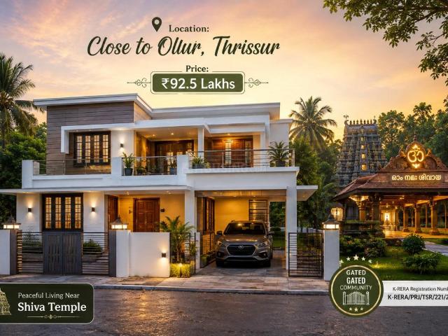 3 BHK Independent House in Paravattani for resale Thrissur. The reference number is 20939930