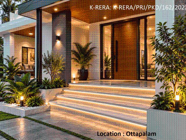 3 BHK Independent House in Shoranur for resale Palakkad. The reference number is 21163643