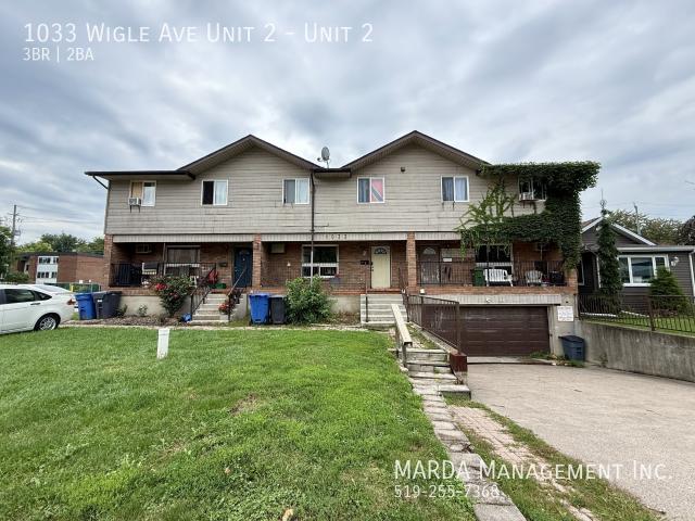 3 BR, 1.5 BA Apartment 1033 Wigle Ave Unit 2, Windsor, ON N9C 3M7