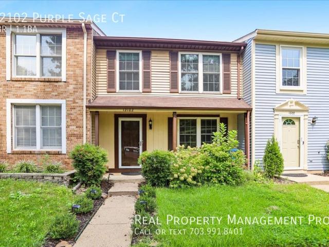 3 BR, 1.5 BA Apartment 12102 Purple Sage Ct, Reston, VA 20194