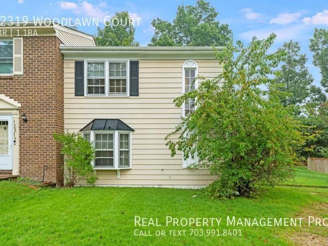 3 BR, 1.5 BA Apartment 12319 Woodlawn Court, Woodbridge, VA 22192