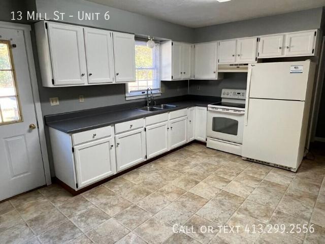 3 BR, 1.5 BA Apartment 13 Mill St, Warren, MA 01083