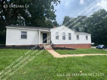 3 BR, 1.5 BA Apartment 15 Orleans Ct, Greenville, SC 29615