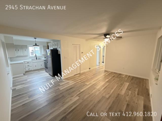 3 BR, 1.5 BA Apartment 2945 Strachan Avenue, Pittsburgh, PA 15216