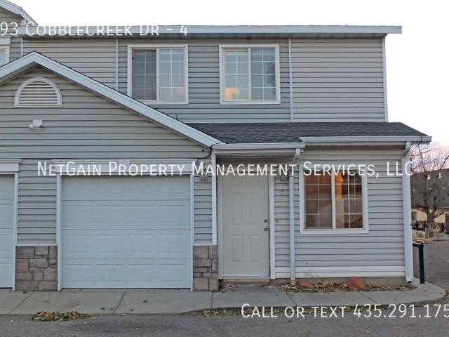 3 BR, 1.5 BA Apartment 293 Cobblecreek Dr, Cedar City, UT 84721
