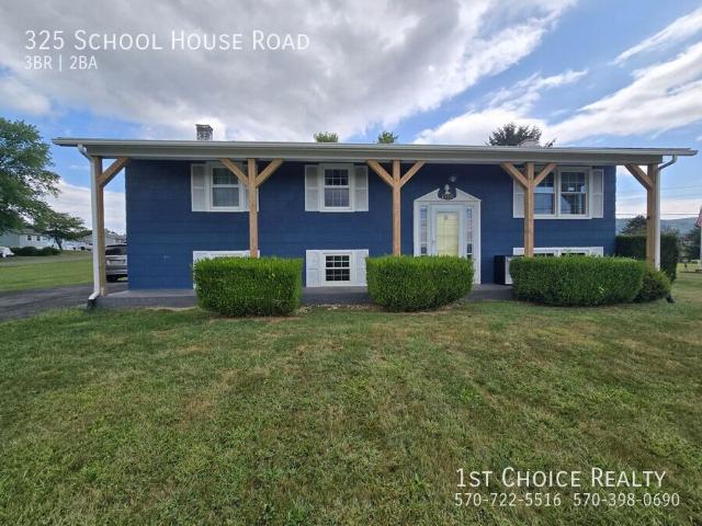 3 BR, 1.5 BA Apartment 325 School House Road, Jersey Shore, PA 17740