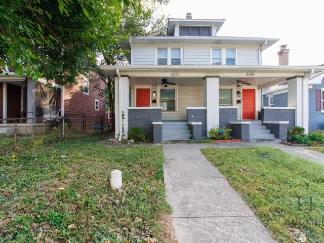 3 BR, 1.5 BA Apartment 3421 Carrollton Avenue, Indianapolis, IN 46205