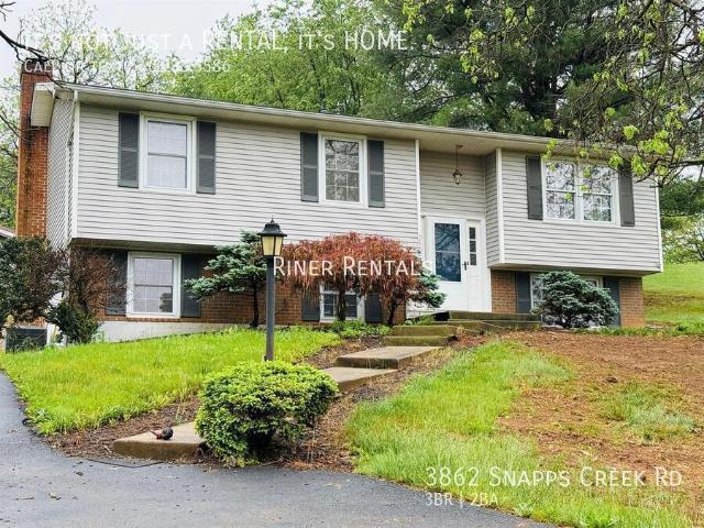 3 BR, 1.5 BA Apartment 3862 Snapps Creek Rd, Harrisonburg, VA 22802