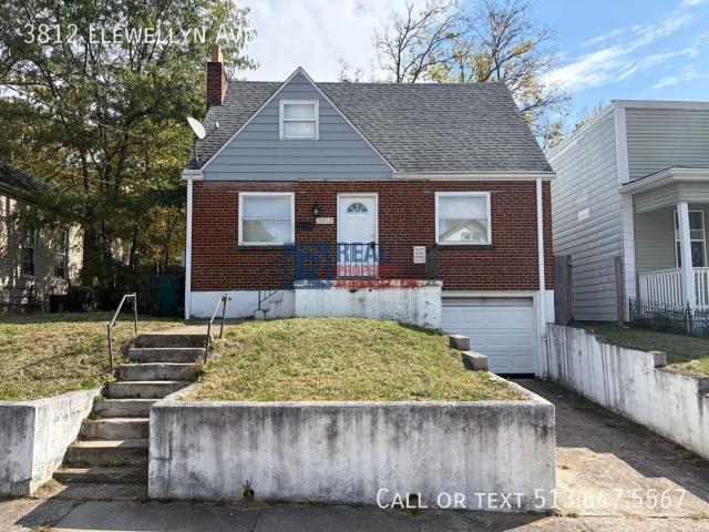 3 BR, 1.5 BA Apartment 3812 Llewellyn Ave, Cincinnati, OH 45223