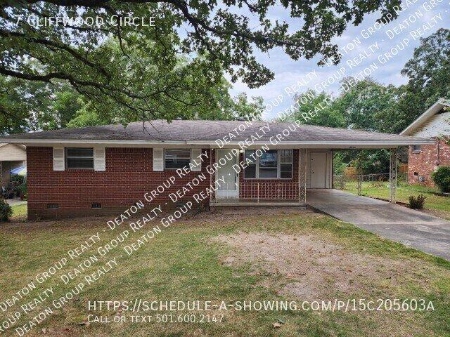 3 BR, 1.5 BA Apartment 7 Cliffwood Circle, North Little Rock, AR 72118