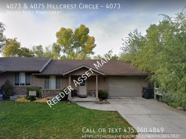3 BR, 1.5 BA Apartment 4073 & 4075 Hillcrest Circle, South Ogden, UT 84405