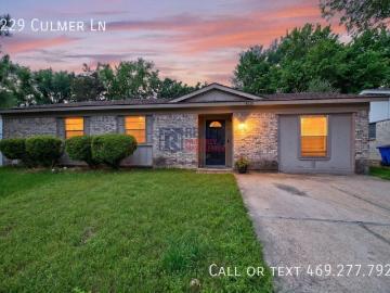 3 BR, 1.5 BA Apartment 4229 Culmer Ln, Balch Springs, TX 75180