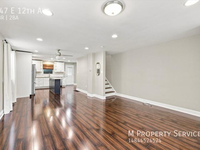 3 BR, 1.5 BA Apartment 447 E 12th Ave, CONSHOHOCKEN, PA 19428