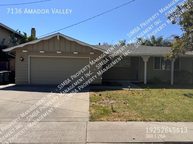 3 BR, 1.5 BA Apartment 7136 Amador Valley, Dublin, CA 94568