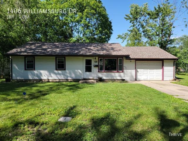 3 BR, 1 BA Apartment 1406 Williamsburg Dr Champaign, IL 61821
