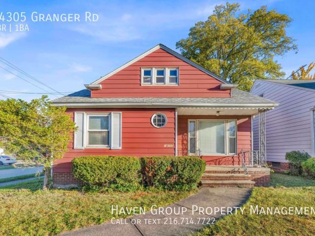 3 BR, 1 BA Apartment 14305 Granger Rd, Maple Heights, OH 44137