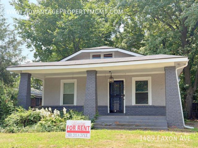 3 BR, 1 BA Apartment 1489 Faxon Ave Memphis, TN 38104
