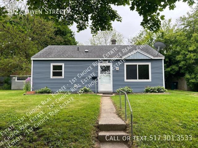 3 BR, 1 BA Apartment 1527 Owen Street, Lansing, MI 48915