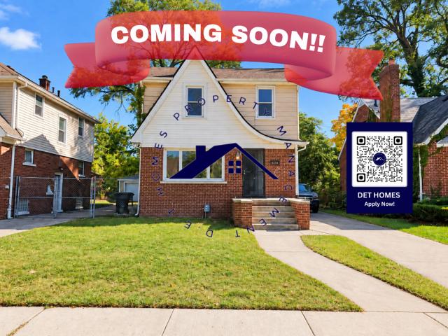 3 BR, 1 BA Apartment 15420 Coyle St, Detroit, MI 48227