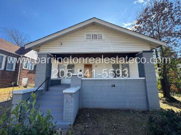 3 BR, 1 BA Apartment 1617 42nd Street Ensley, Birmingham, AL 35208