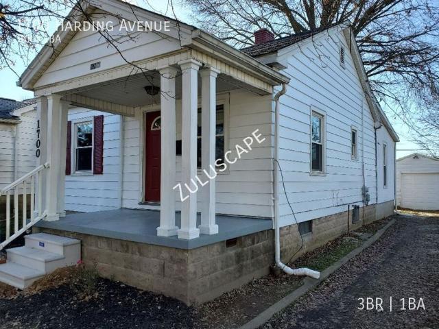 3 BR, 1 BA Apartment 1700 Harding Avenue, Evansville, IN 47711