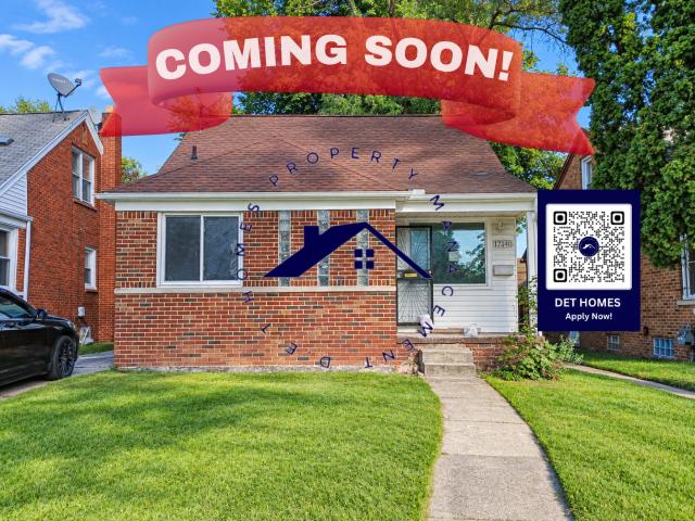 3 BR, 1 BA Apartment 17140 Warwick St, Detroit, MI 48219
