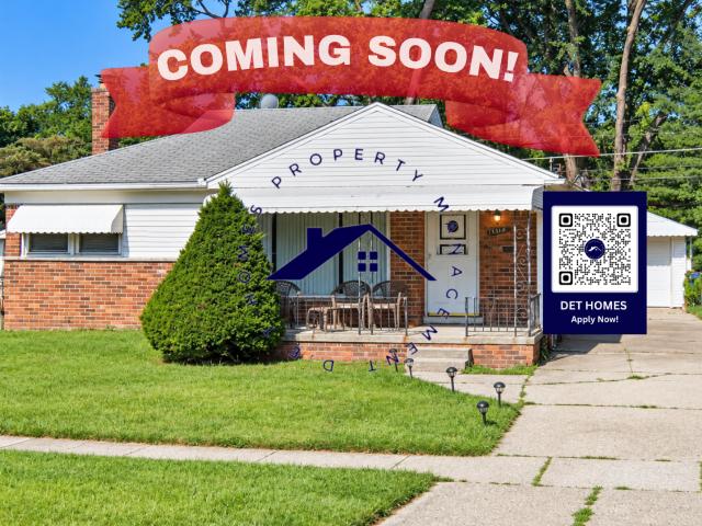 3 BR, 1 BA Apartment 17677 Delaware Ave, Redford, MI 48240