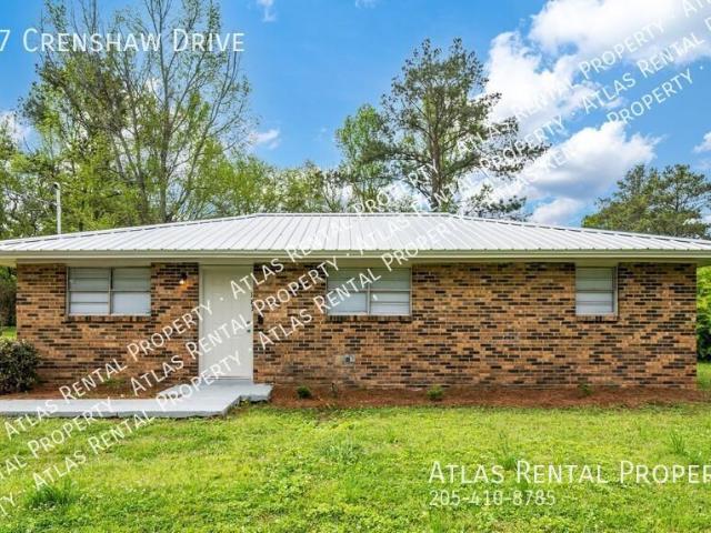 3 BR, 1 BA Apartment 187 Crenshaw Drive, Wetumpka, AL 36092