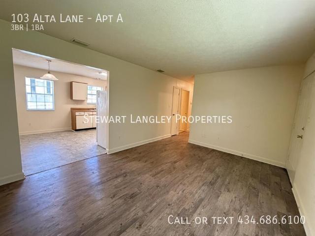 3 BR, 1 BA Apartment 103 Alta Lane, Lynchburg, VA 24502