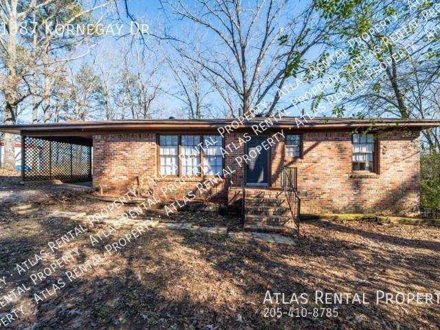 3 BR, 1 BA Apartment 11387 Kornegay Dr, McCalla, AL 35111