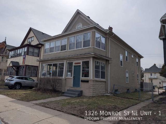 3 BR, 1 BA Apartment 1326 Monroe St NE Unit, Minneapolis, MN 55413