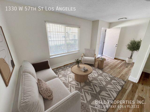 3 BR, 1 BA Apartment 1330 W 57th St Los Angeles, Los Angeles, CA 90037