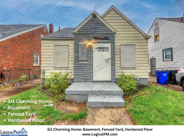 3 BR, 1 BA Apartment 13881 Carlisle St, Detroit, MI 48205
