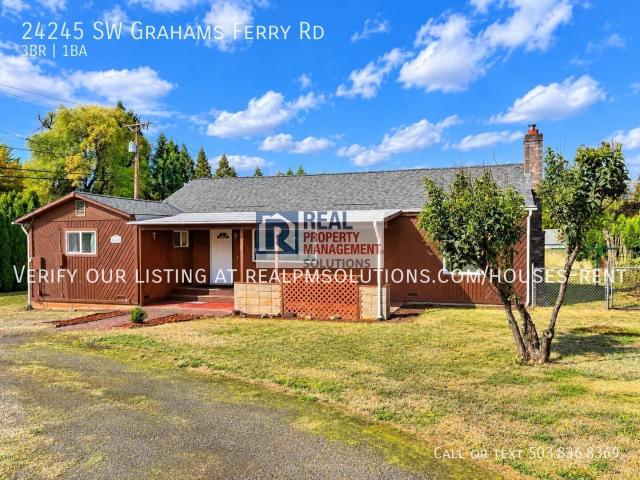 3 BR, 1 BA Apartment 24245 SW Grahams Ferry Rd, Sherwood, OR 97140