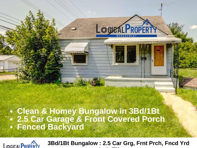 3 BR, 1 BA Apartment 24501 Fern Ave, Eastpointe, MI 48021