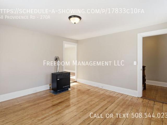 3 BR, 1 BA Apartment 268 Providence Rd, Grafton, MA 01560