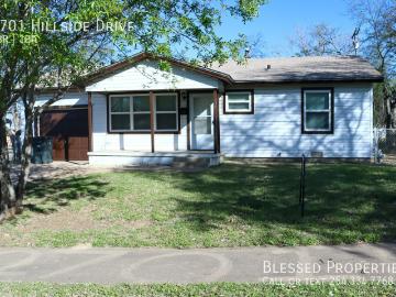 3 BR, 1 BA Apartment 2701 Hillside Drive, Killeen, TX 76543