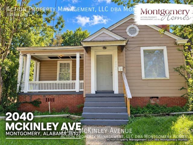 3 BR, 1 BA Apartment 2040 McKinley Avenue, Montgomery, AL 36107
