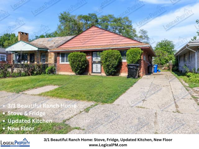3 BR, 1 BA Apartment 20458 Indiana St, Detroit, MI 48221