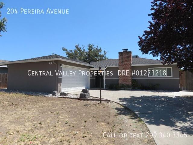 3 BR, 1 BA Apartment 204 Pereira Avenue, Tracy, CA 95376