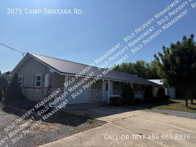 3 BR, 1 BA Apartment 2071 Camp Swatara Rd Myerstown, PA 17067