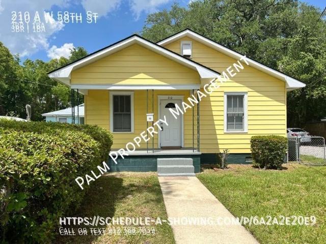 3 BR, 1 BA Apartment 210 A W 58th St, Savannah, GA 31405