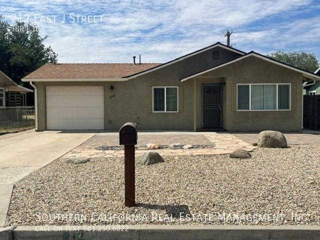 3 BR, 1 BA Apartment 212 East J Street, Tehachapi, CA 93561