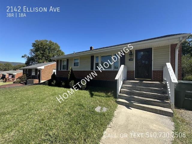 3 BR, 1 BA Apartment 2142 Ellison Ave, Salem, VA 24153