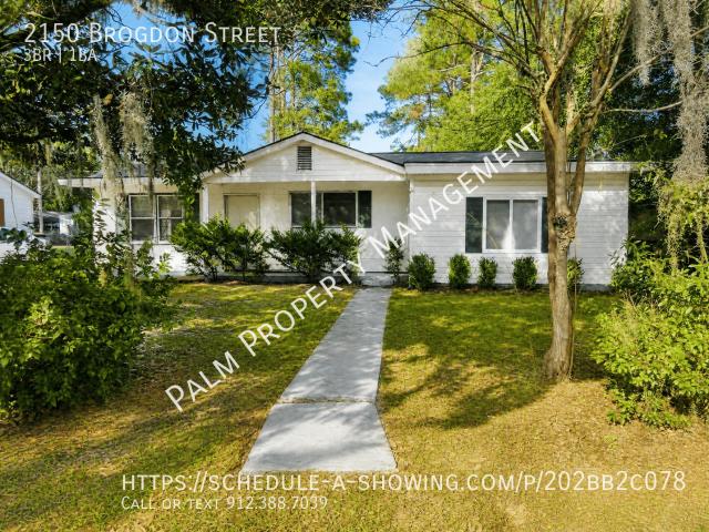 3 BR, 1 BA Apartment 2150 Brogdon Street, Savannah, GA 31406