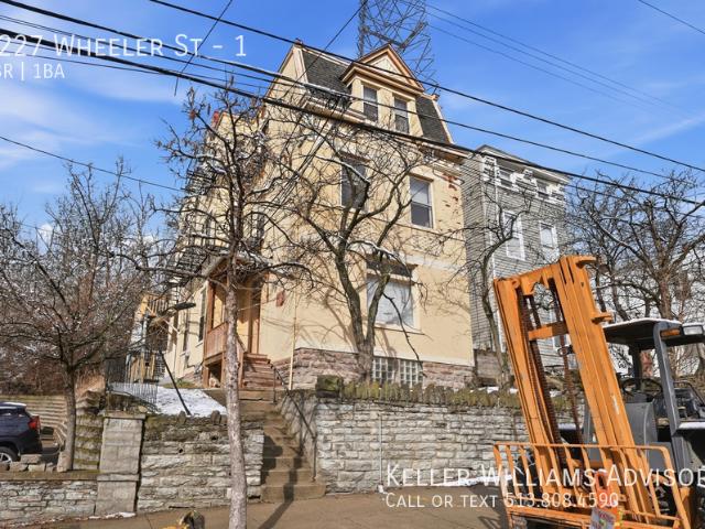 3 BR, 1 BA Apartment 2227 Wheeler St, Cincinnati, OH 45219