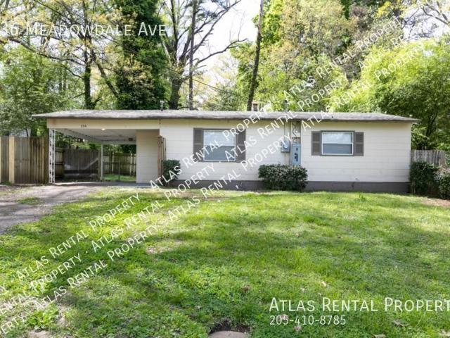 3 BR, 1 BA Apartment 236 Meadowdale Ave, Birmingham, AL 35215