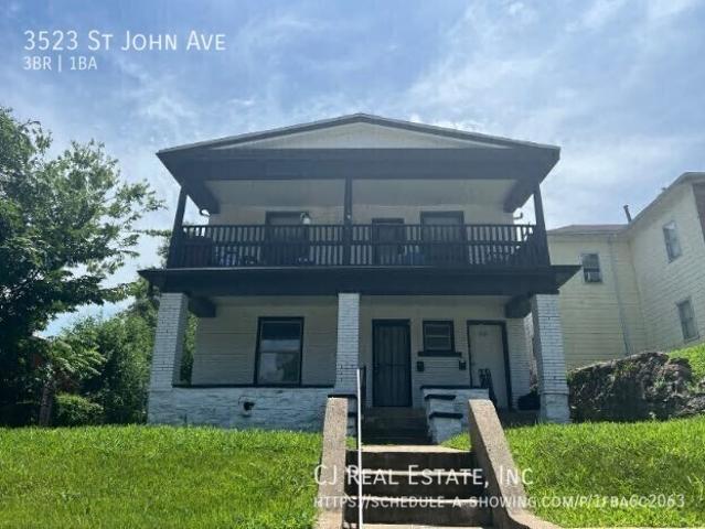 3 BR, 1 BA Apartment 3523 St John Ave, Kansas City, MO 64123